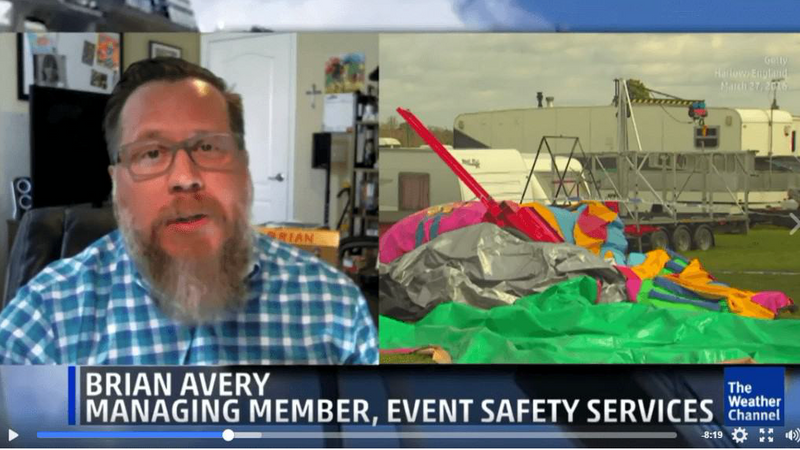 Brian D. Avery talks with TWC about how safe are amusement rides and bounce houses?